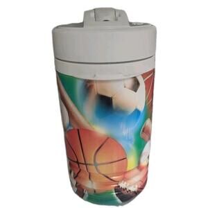 Retro Igloo 1 Qt Sports Jug Cooler Water Bottle Flip Top Lid Vintage USA Made